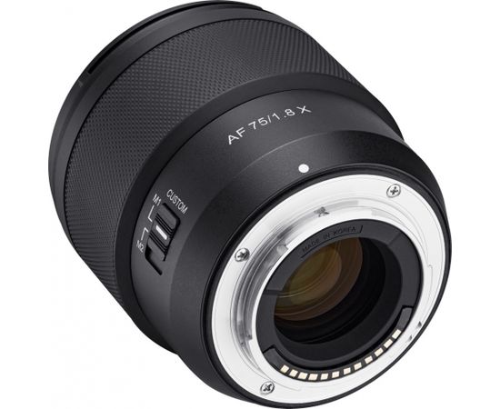 Samyang AF 75mm f/1.8 lens for Fujifilm