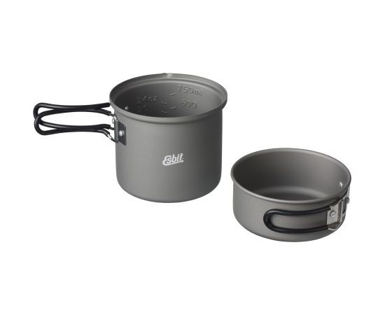 Esbit Hard Anodized Aluminum Pot Set 1000ml/475ml