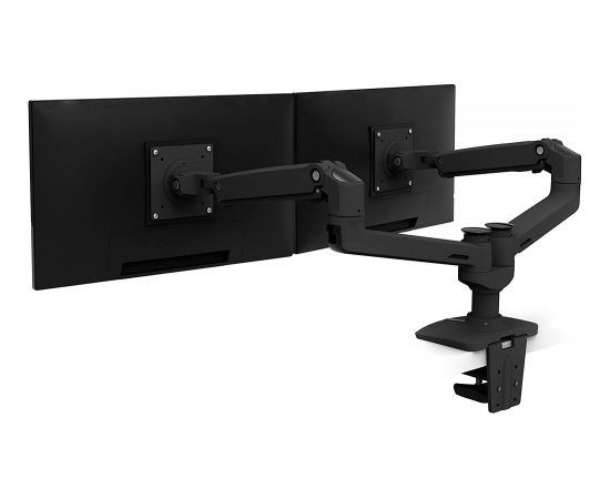 Ergotron LX Dual Side-by-Side Arm black