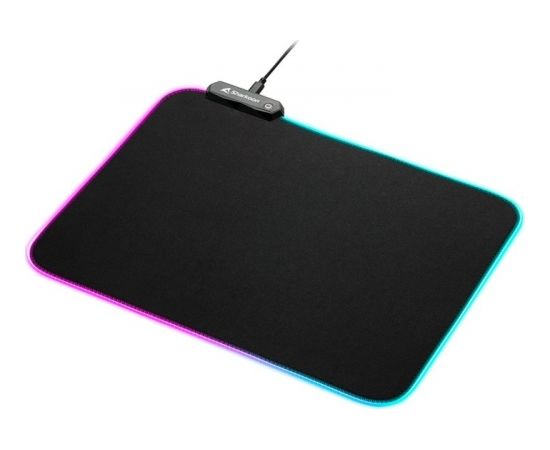 Sharkoon 1337 RGB V2 Gaming Mat 360, gaming mouse pad (black)