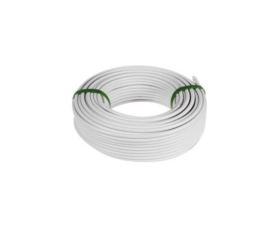 Maclean MCTV-472 coaxial cable RG-6/U 100 m White