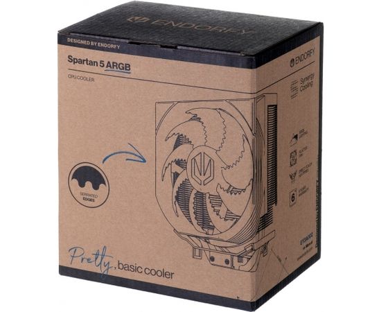 ENDORFY Spartan 5 ARGB Procesora dzesētājs