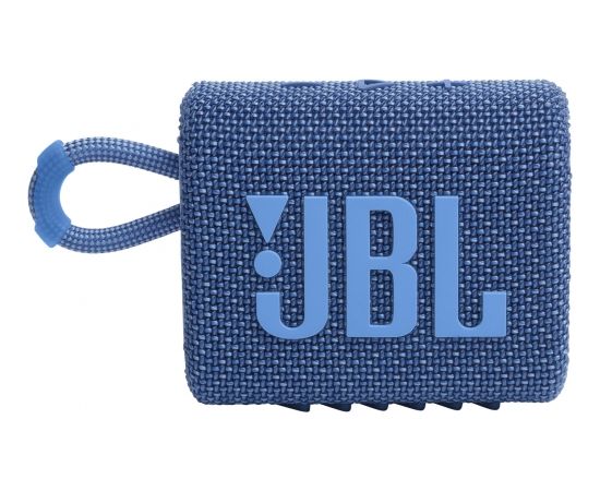 JBL wireless speaker Go 3 Eco, blue