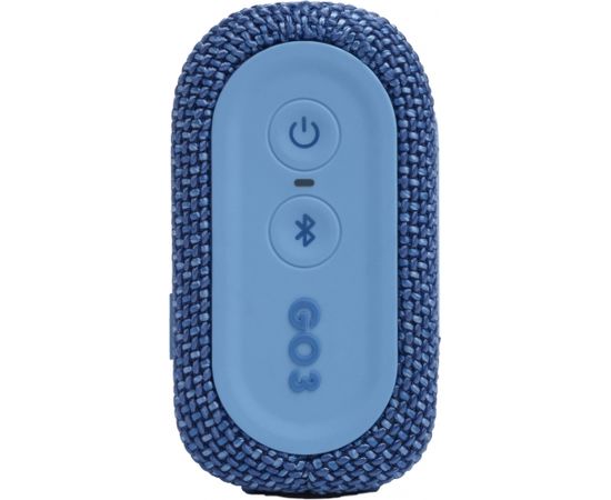 JBL wireless speaker Go 3 Eco, blue