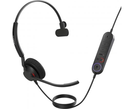 Jabra Engage 40 Link, headset (black, mono, MS, USB-C)