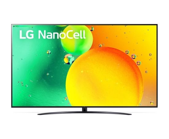 LG TV 75NANO769QA UltraHD/4K, triple tuner, black