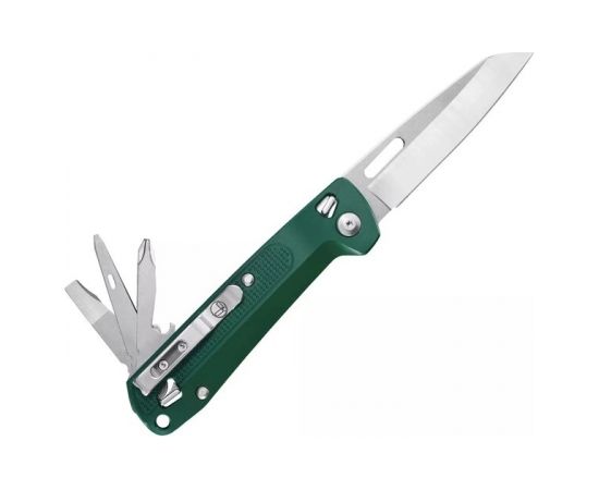 Leatherman Multitool FREE K2 (dark green, 8 tools)