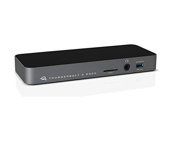 OWC Thunderbolt Dock 3 14 port, docking station (gray, USB-C, LAN, mini DisplayPort)