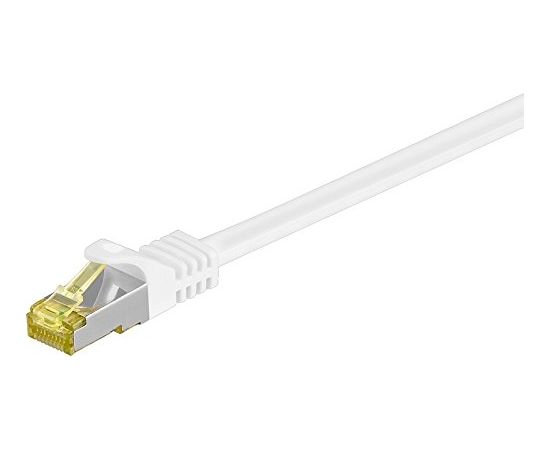 goobay Patch cable SFTP m.Cat7 white 7,50m - LSZH