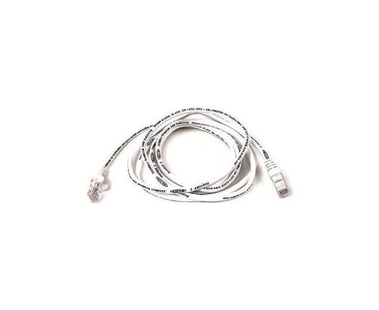 goobay Patch cable Cat6 U/UTP flat white 1,0m