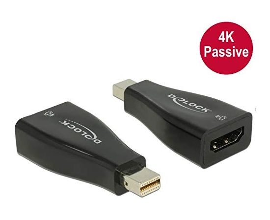 DeLOCK Adapter mini DP St>HDMI blue 4K
