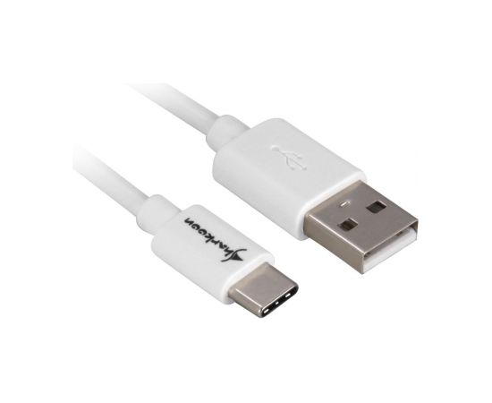 Sharkoon USB 2.0 A - USB C Adapter - white - 3m