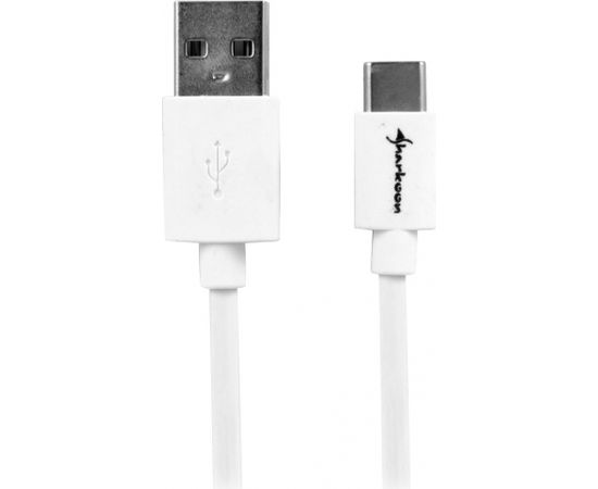 Sharkoon USB 2.0 A - USB C Adapter - white - 2m