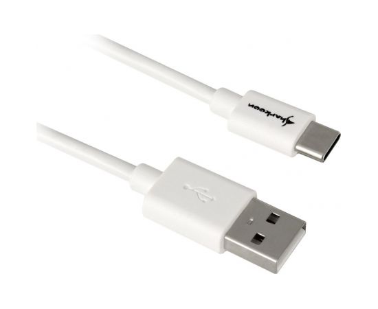 Sharkoon USB 2.0 A - USB C Adapter - white - 1.5m