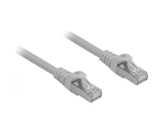 Sharkoon network cable RJ45 CAT.6a SFTP LSOH grey 5,0m - HalogenFree