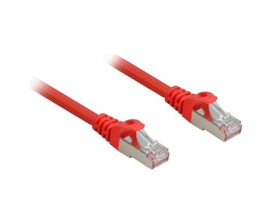 Sharkoon network cable RJ45 CAT.6a SFTP LSOH red 5,0m - HalogenFree