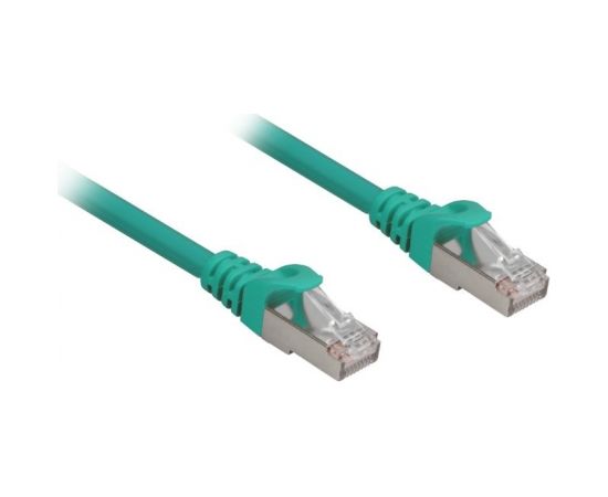 Sharkoon network cable RJ45 CAT.6a SFTP LSOH green 1,5m - HalogenFree