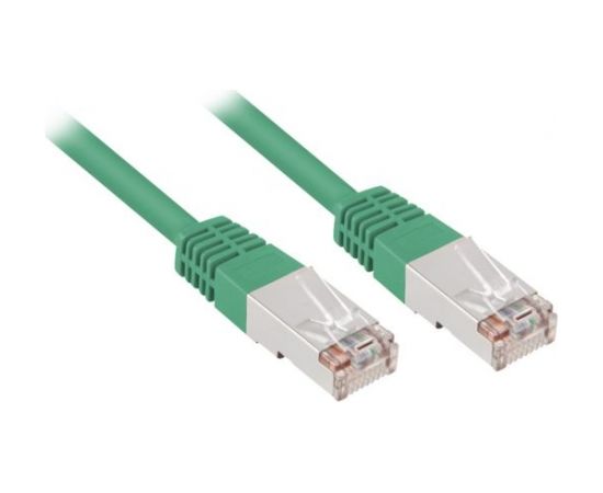Sharkoon cable RJ45 CAT.5e SFTP - green 1.5m