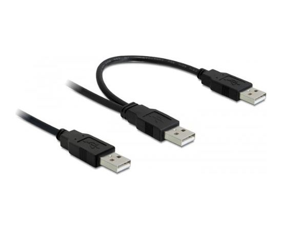 Sharkoon DeLOCK Y-Splitter USB2.0 - USB2.0 - 0,7m