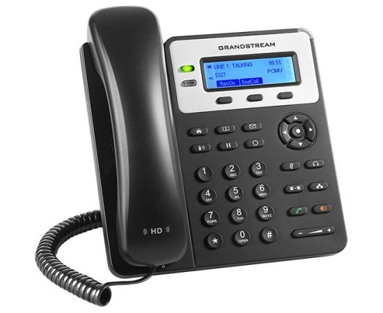 Grandstream Networks GXP1625 IP phone Black 2 lines LCD