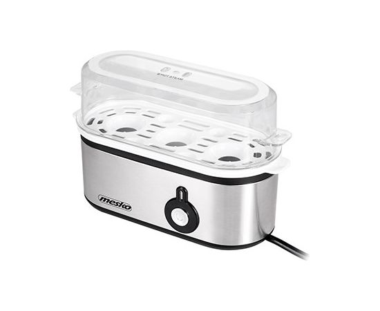 Adler Mesko MS 4485 egg cooker 3 egg(s) 210 W Black,Silver,Transparent