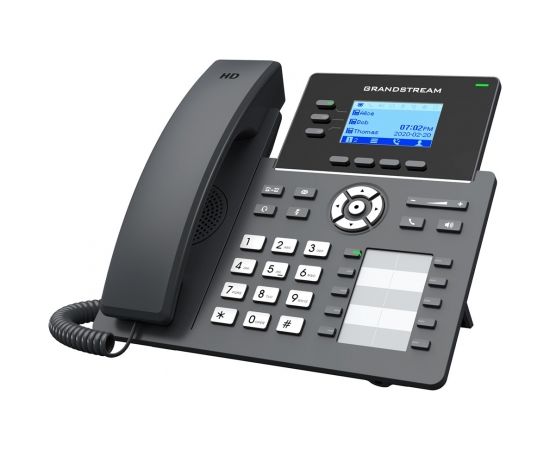 Grandstream Networks GRP2604P IP phone Black 3 lines LCD