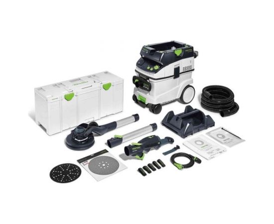 Slīpmašīna sienām “žirafe” Festool LHS 2 225/CTL 36-Set PLANEX