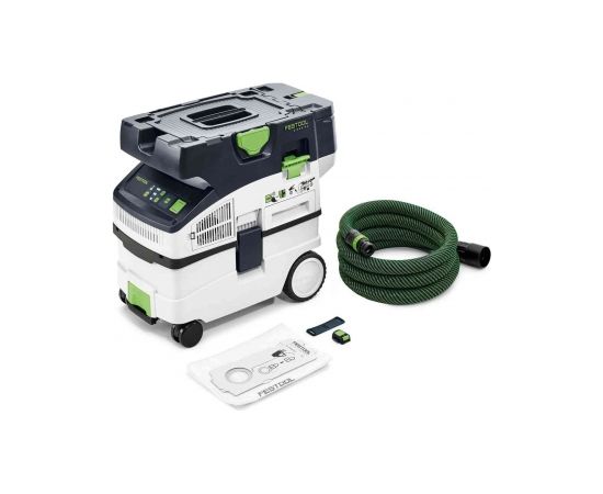 Akumulatora putekļsūcējs Festool CLEANTEC CTMC MIDI I-Basic; 18 V (bez akumulatora un lādētāja)