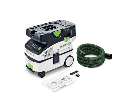 Akumulatora putekļsūcējs Festool CLEANTEC CTLC MINI I-Basic; 18 V (bez akumulatora un lādētāja)