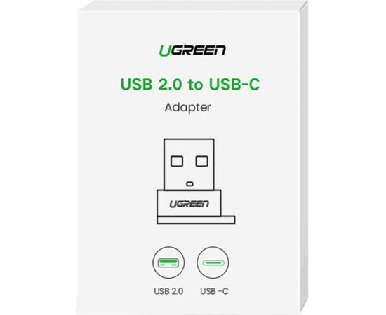 UGREEN USB-C to USB-A 2.0 bluetooth adapter (black)