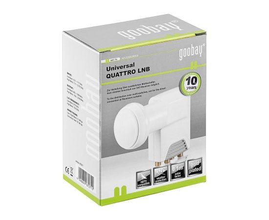 goobay Quattro Universal LNB 0,1dB