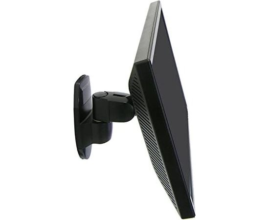 Ergotron 200 Series Wall Mount Monitor Pivot, Monitor Mount (black)