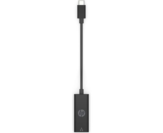 HP Adapter USB-C (male) > RJ45 (female) (black, 10cm)