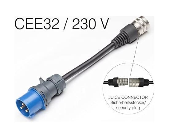 Juice Technology safety adapter JUICE CONNECTOR, CEE32 / 230V, 1-phase (blue, for JUICE BOOSTER 2)