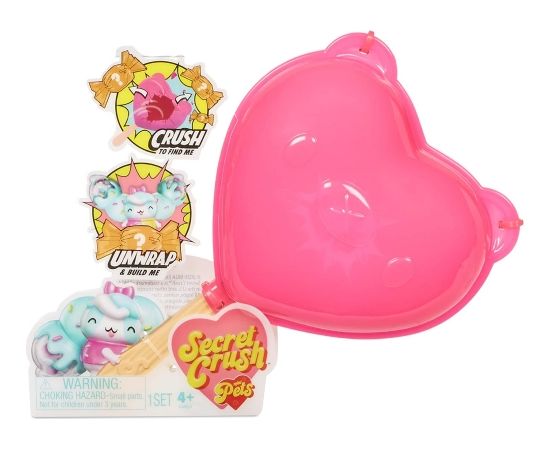 MGA Entertainment Secret Crush Mini Pets Asst in PDQ Series 1 Mini-Play Figure Lelles