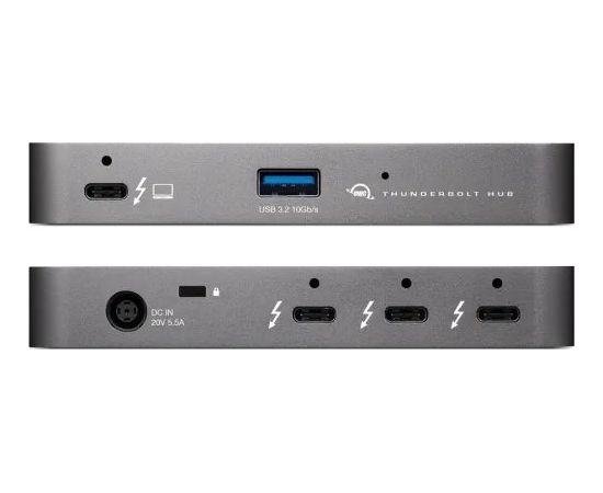 OWC Thunderbolt 4 Hub 5Port black / grey