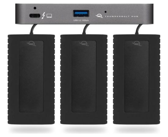 OWC Thunderbolt 4 Hub 5Port black / grey