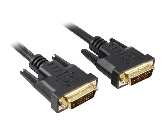 Sharkoon Adapter DVI-D -> DVI-D (24+1) black 5m