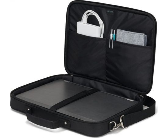DICOTA Multi Wireless Mouse Kit, notebook bag (black, up to 39.6 cm (15.6 "), incl. Wireless mouse)