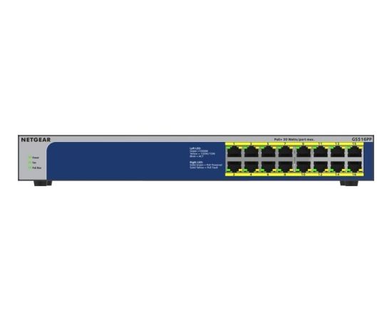 Netgear GS516PP, switch