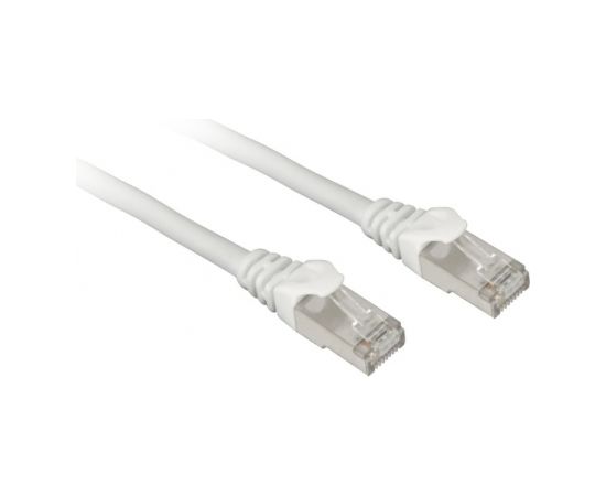 Sharkoon patch network cable SFTP, RJ-45, with Cat.7a raw cable (white, 7.5 meters)