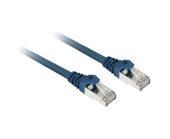 Sharkoon patch network cable SFTP, RJ-45, with Cat.7a raw cable (blue, 50cm)