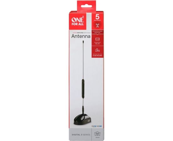 One for all DVB-T2 rod antenna SV9311-5G (black)