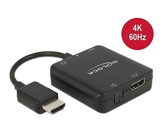 DeLOCK HDMI Audio Extractor 4K 60 Hz kom