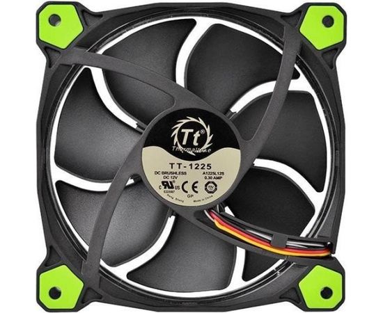 Thermaltake Riing 12 LED green 3-Fan Pack