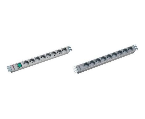 Bachmann 19 inches 1HE 8x way 1x switch 438,5mm