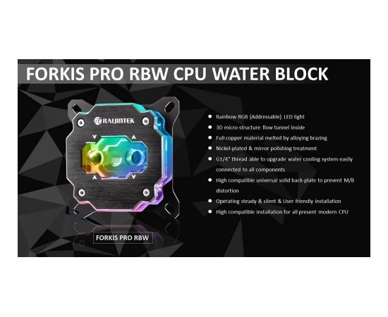 RAIJINTEK SCYLLA PRO CA360 360mm, water cooling (black, DiY kit)