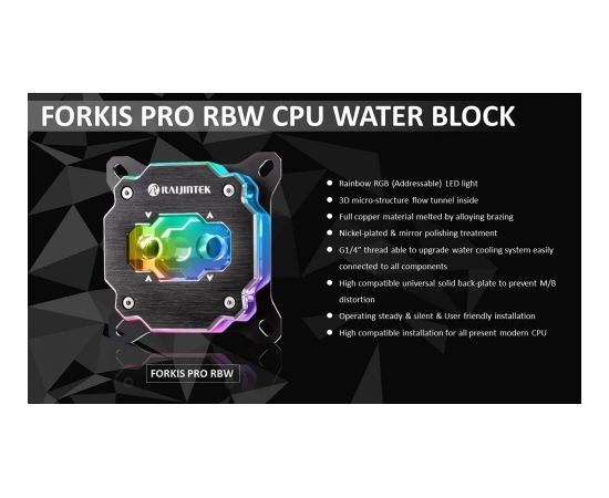 RAIJINTEK SCYLLA PRO CA240 240mm, water cooling (black, DiY kit)