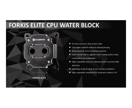 RAIJINTEK SCYLLA ELITE CA240 240mm, water cooling (black, DiY-Kit)