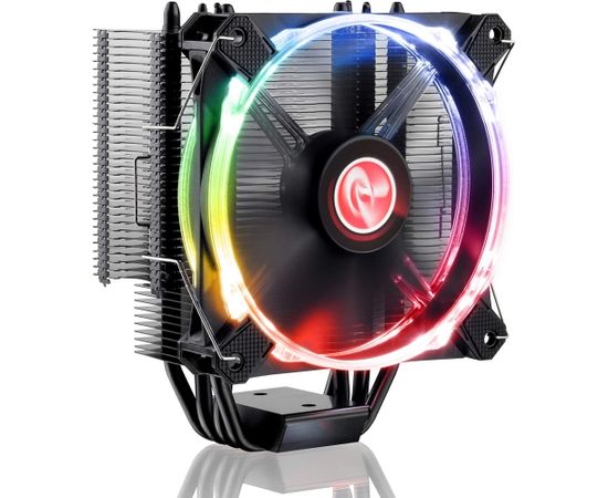 RAIJINTEK LETO RGB, CPU cooler (black) Procesoru dzesēšana
